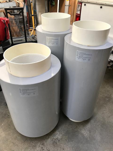 Fume cupboard installation project 1