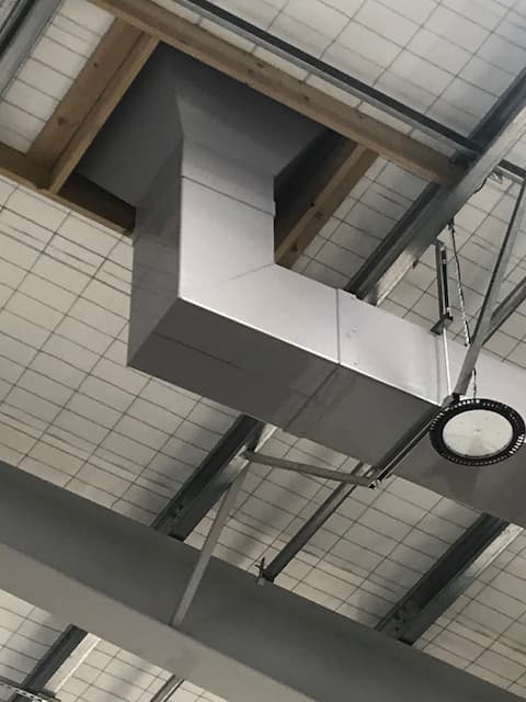 Fume cupboard installation project 3